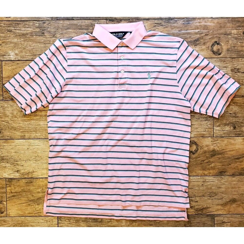 Polo Golf Men's Polo Shirt Size Medium Pink